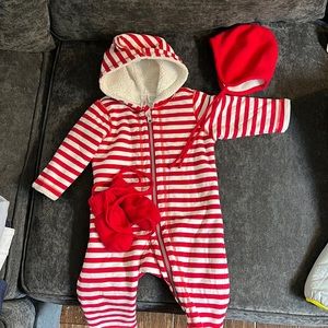 Bunting Hat and Mittens